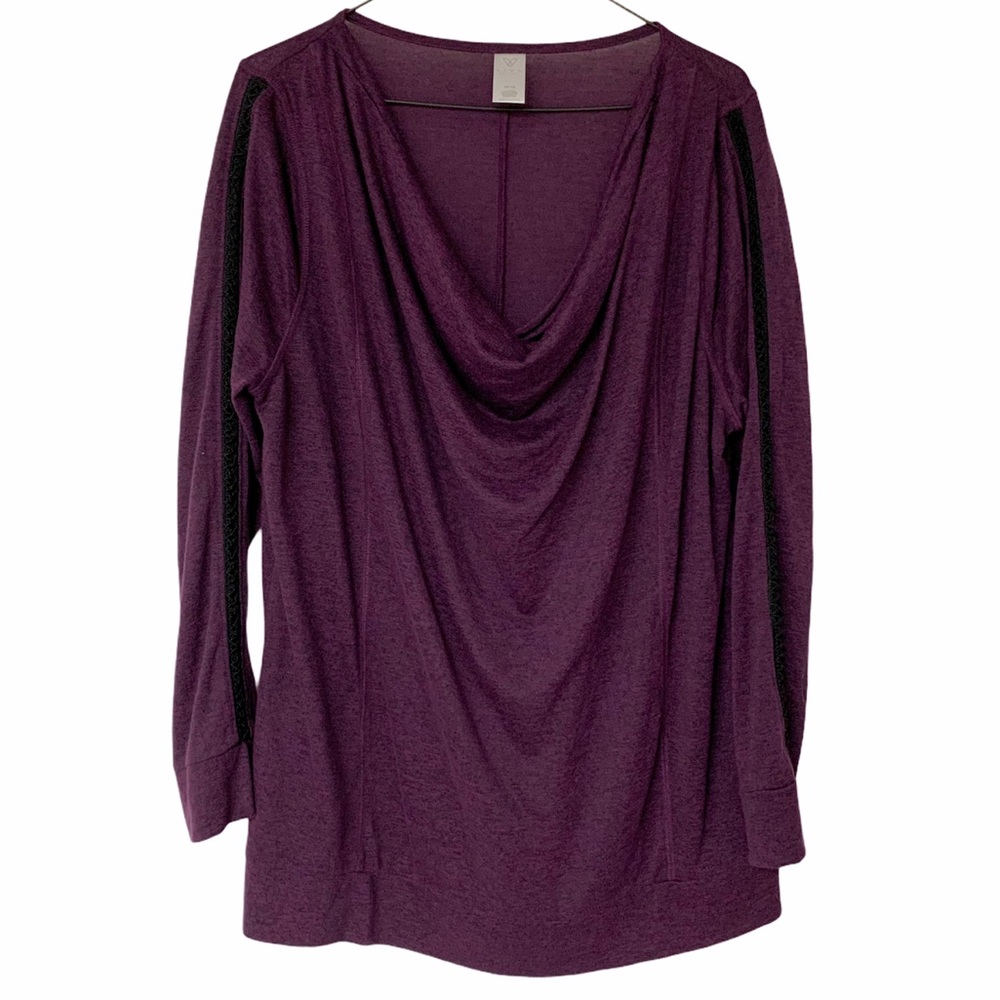 LIVI ACTIVE Purple light weight Long Sleeve Top Plus Size 14/16